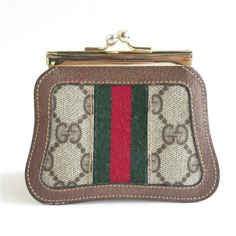 gucci coin purse vintage|Vintage Gucci Coin Purse .